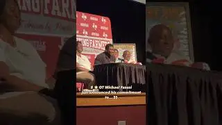 5 ⭐️ OT Michael Fasusi Commits to Oklahoma! 🔥 #footballhighlights