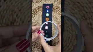 DIY Hand Embroidery Bangles Making #shorts#trending#handmade#diy#bangles#@CR.Handcrafts