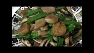 King Oyster Mushrooms Stir Fry  (The King Of Mushrooms)    炒平菇 Taste Like Scallops