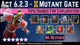 MCOC: Акт 6.2.3 - Врата Редкости Мутантов - Советы/Руководство - Нет возрождений - Сюжетный квест