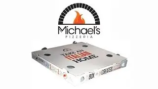 Gourmet Pizza Box w Foil - Cool Custom Printing of the Week
