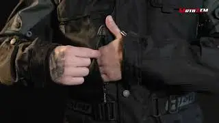Bunda na motorku Roleff Liverpool černo-&scaron;ed&aacute;