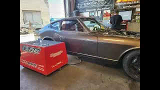 Datsun 3.0L Stroker 240Z Dyno Run 1 of 3