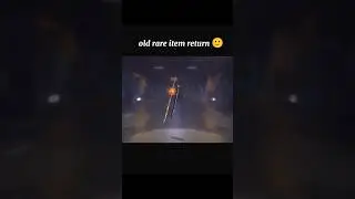 old rare item return 🥺#freefire