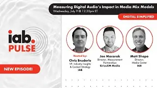 Measuring Digital Audio’s Impact in Media Mix Models