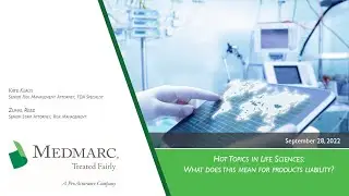 Hot Topics in Life Sciences What Does This Mean For Life Sciences Products Liability