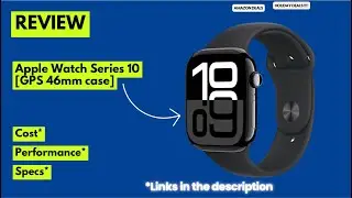 Apple Watch Series 10 Review 2025 | GPS 46mm, ECG, Fitness Tracker, Always-On Retina Display