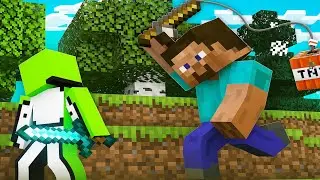 Minecraft Trick Shots With Hunter