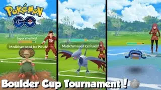 I WON THE BOULDER CUP! Pokemon GO PVP Battles Silph Road OFFICIAL TOURNAMENT!