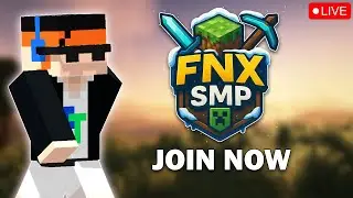 FNX NETWORK SMP MINECRAFT || PUBLIC SMP 24/7 JAVA + BEDROCK | FREE TO JOIN #live #smp #minecraft
