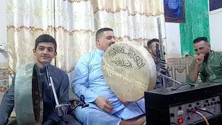 تكية السيد نزار بحظور ابن العم العزيز المداح شيبان الألوسي