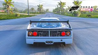 Forza Horizon 5 - Ferrari F40 (JAPANESE EDITION) | Liberty Walk Widebody - [4K 60Fps]