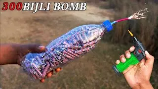Diwali Bijali Bomb in Bottle //Crackers Experiment