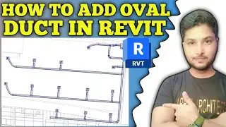 How to Add Oval Duct in Revit | Tutorial urdu hindi 2025 | Nabeel Architect