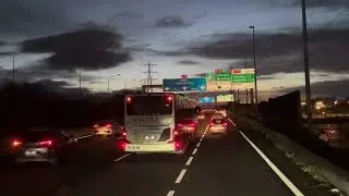 Puisieux-Pontoise A15,N184,N104,A1CDG,N104,A6,DPD Coudray-Montceau en Camion le 20/11/2025