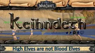 High Elves are not Blood Elves