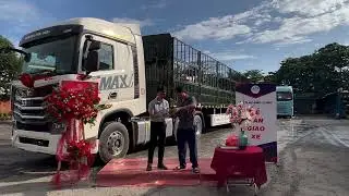 Lại tiếp tục b&agrave;n giao combo chất lượng Howo Max 460HP + SMRM Khung mui CIMC cao 4m👍🏻👍🏻👍🏻