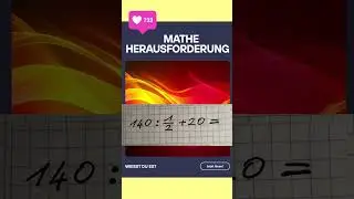 Lernen mit Viola #Mathe #Quiz#FehlerVermeiden #ElternLernenMitKinder #Schule#Division #Rechnen