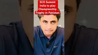 SCO Summit Gist: Indian Cricket team to play champion trophy in Pakistan