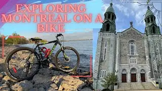 Bike trip along St. Lawrence River |Montreal| 4K