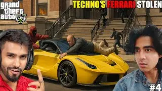 Techno Gamerz&rsquo;s FERRARI Got STOLEN in GTA 5!