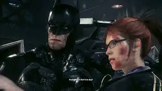 BATMAN: ARKHAM KNIGHT part 14 - Rescue Barbara and the batmobile is Back