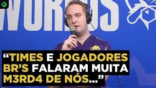 Trymbi desabafa e pede apoio da torcida brasileira no Worlds 2025