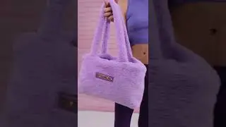 Hamster Fur Baby Tote Bag Purple  #fashion #bag #hamsterlondon