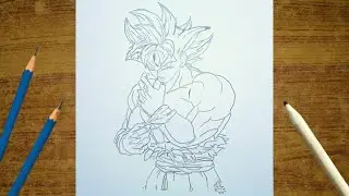  Goku Sketch Is Pure Power 🔥 | Dragon Ball Anime Art