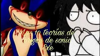 Las 10 teor&iacute;as de origen de sonic. Exe