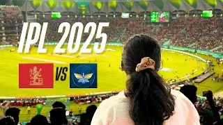 RCB vs LSG|| IPL 2025 || 1st Vlog on You Tube | Ekana Stadium Lucknow| #ipl2025 #rcbvslsg #rcb #vlog