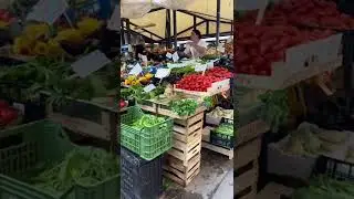 Fresh produce market, Rialto, Venice, Italy