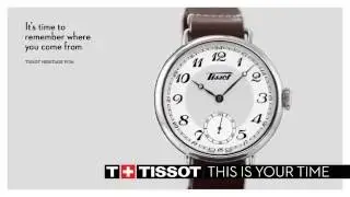 Calame les montres TV pr&eacute;sente la montre Tissot Heritage 1936 T104.405.16.012.00