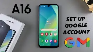Как добавить аккаунт Google на Samsung Galaxy A16