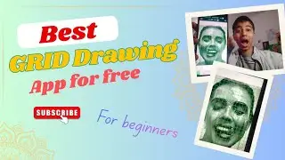 Best Grid drawing app | App for free | @v.z_art_717