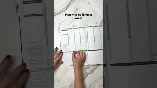 Setting up my #passionplanner for next week! #pashfam #pwm #planning #planwithme #planner