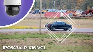 Uniview IPC6434LR X16-VG1 – Vehicle Auto-Tracking Example