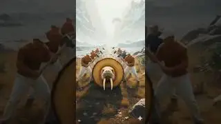 &ldquo;A Walrus Trapped Inside a Tree Log? Watch What Happens Next!&rdquo; #animals #walrus #wildliferescue