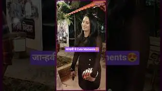 Janhavi चे गोड Moments😍 Lakshmi Niwas Party #ytshorts #viralreels #trending #actress Divya Pugaonkar