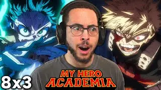 Bakugo vs All For One! | MY HERO ACADEMIA Season 8 Episode 3 REACTION!