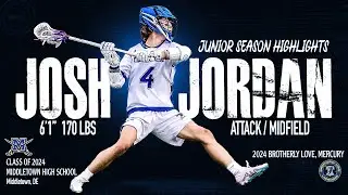 Josh Jordan Spring 2023 Lacrosse Highlights  (Class of 2024), Middletown