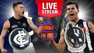 🔴 LIVE AFL Watchalong: Carlton vs Collingwood | Round 4 2025