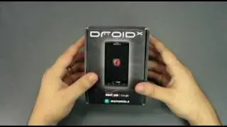 Видео распаковки Verizon Motorola Droid X &mdash; Droid Nerds