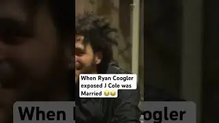 J Cole did not want that exposed #jcole #ryancoogler