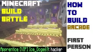 HOW TO BUILD UNBELIEVABLE ARCADE BUILD ON BUILD BATTLE?!?