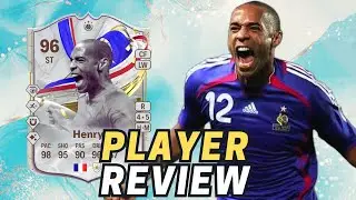 Thierry Henry GREATS OF THE GAME ICON EAFC 24 REVIEW