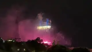 Firework Eiffel Tower - Paris