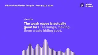 Nifty 50 Post Market Analysis   January 23, 2026