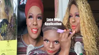 Sepia Curly Lace Front Wig ASMR Chewing Gum
