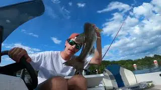 I'm Back?! | Using Micro Lures To Reel In Fish | Summer Time Fishing